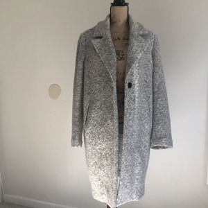 Stylish Grey Overcoat